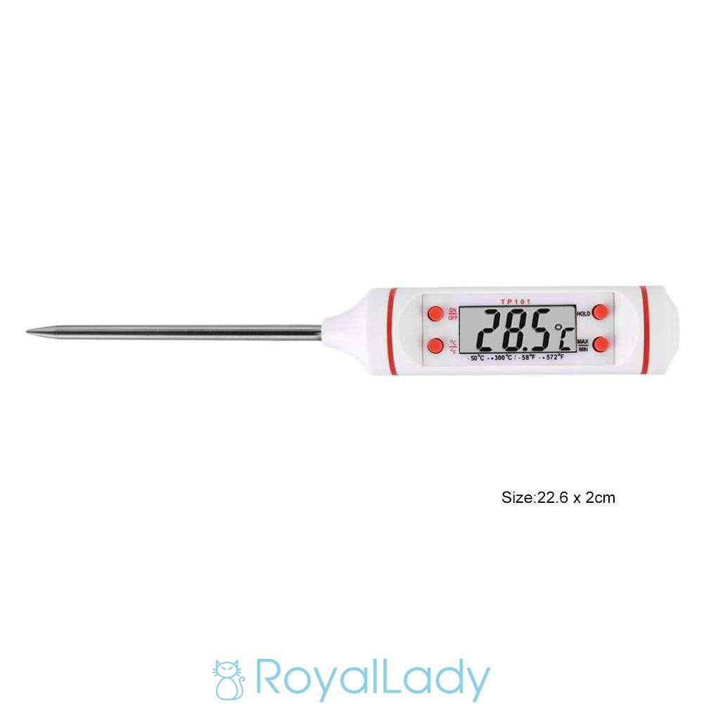 Digital Food Thermometer Kitchen BBQ Meat Probe Temperature Meter Large Display