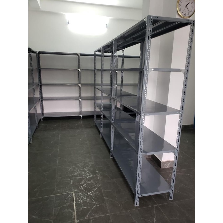 Kệ Sắt V Lỗ Đa Năng Dài 1,5 m x Rộng 0,4 m x Cao 1m-1,2m-1,5m-2m – Lựa Chọn Số Tầng