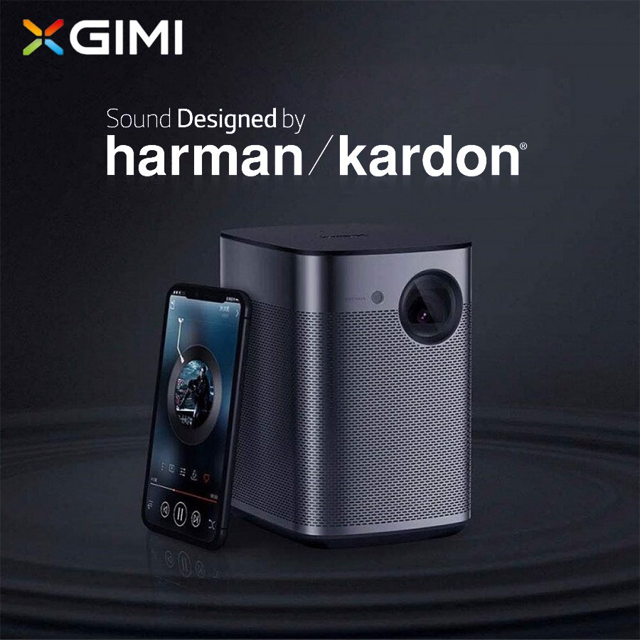 Máy chiếu mini Xgimi Halo Plus Fullhd 1080p - hỗ trợ 4K HDR,công nghệ DLP, 3D độ sáng cao 900 Ansi lumens