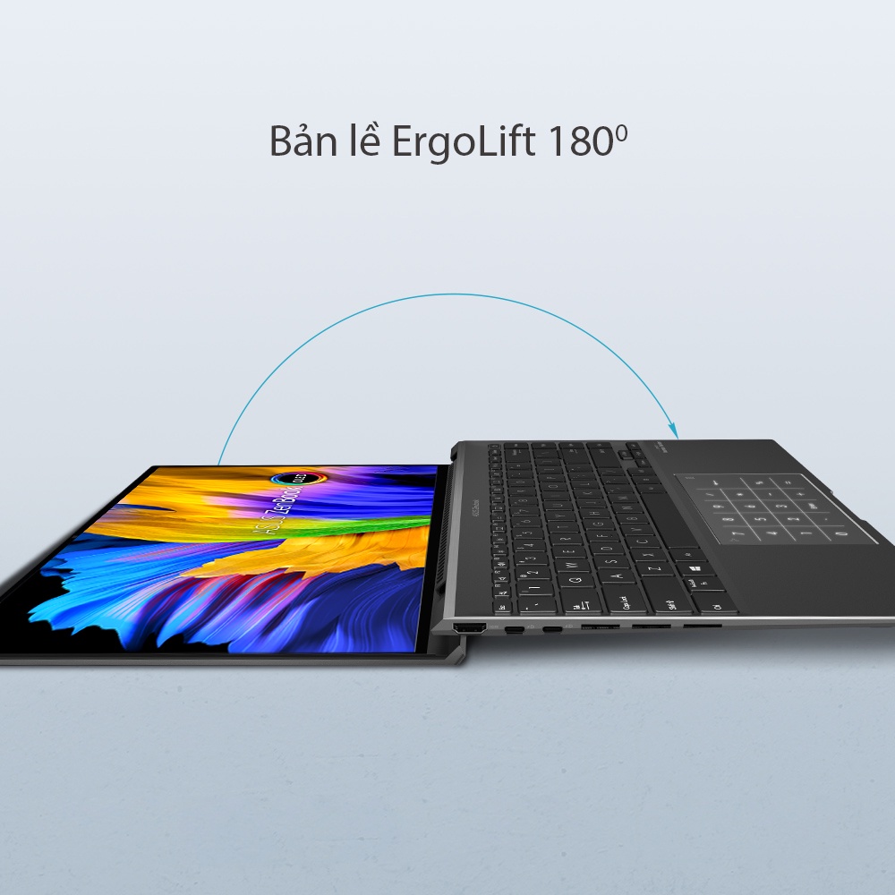 Laptop Asus Zenbook 14X UM5401QA-KN053W R5-5600H|8G|512G|14'' 2.8K OLED Cảm ứng + Túi