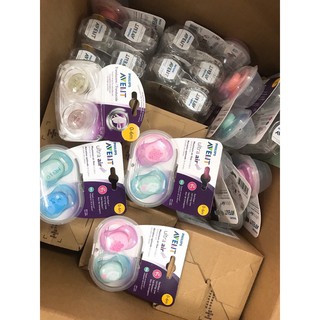 Ty ngậm Avent đủ siZe cho bé 0-6m, 6-18m