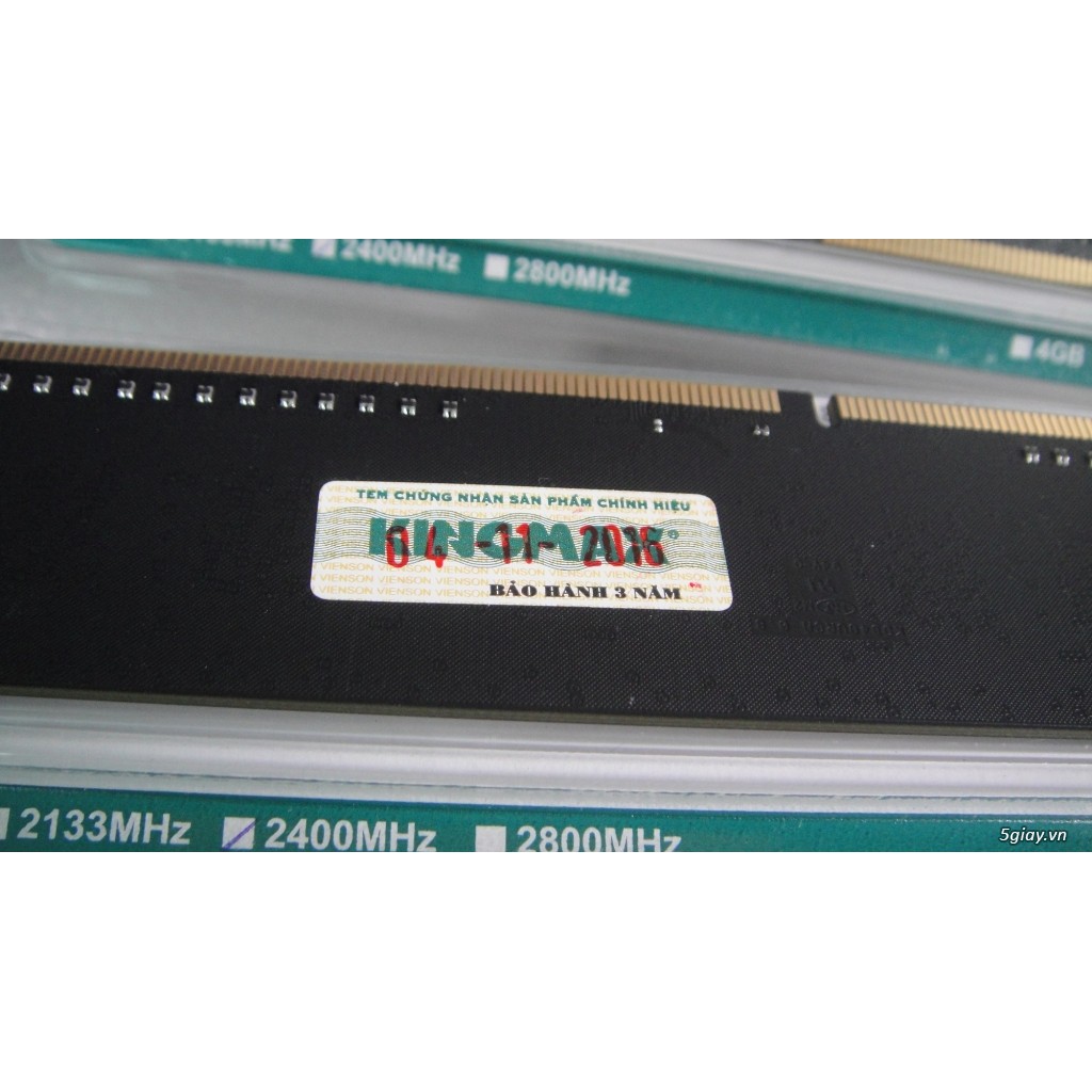 RAM KINGMAX DDR4 16GB 2400Mhz BẢO HÀNH 36 HÃNG