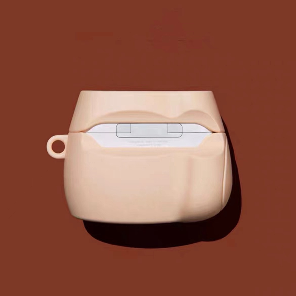 Ốp Vỏ Bảo Vệ Hộp Sạc Tai Nghe airpods pro 1 2 3 pro 3 Bằng Silicon Hình Máy Ảnh Sáng Bóng