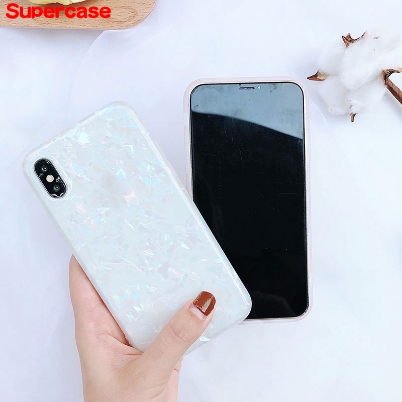 For Xiaomi Mi 10 Pro 9 8 SE Lite Redmi K30 Pro Note 7 Case Glitter Dream Shell Pattern Soft Cover