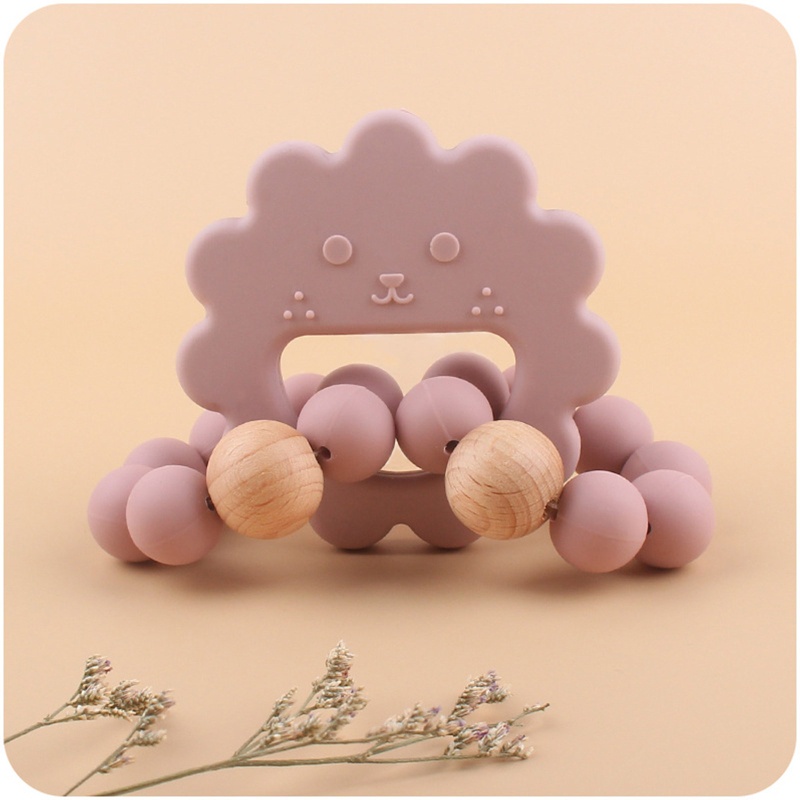 Đồ Chơi Ngậm Nướu Bằng Silicone Giúp Giảm Đau Cho Bé Sơ Sinh Mọc Răng