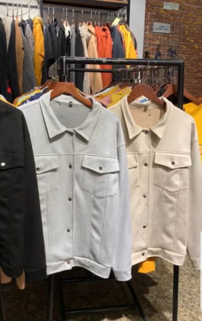 😈Được Kiểm Hàng Trước💖     Áo jacket da lộn 😈HÀNG SIÊU CẤP😈