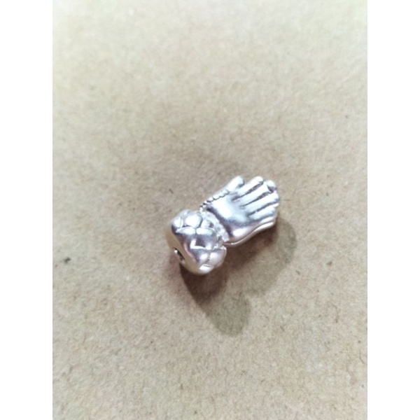 Charm bông sen bàn tay phật bạc s925 vĩnh viễn bảo hành bạc