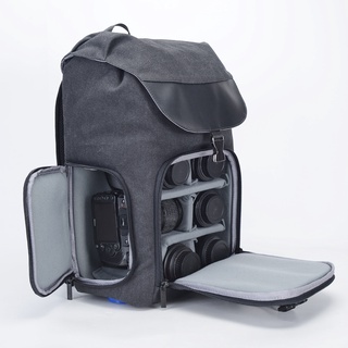 Balo máy ảnh M8 vải canvas