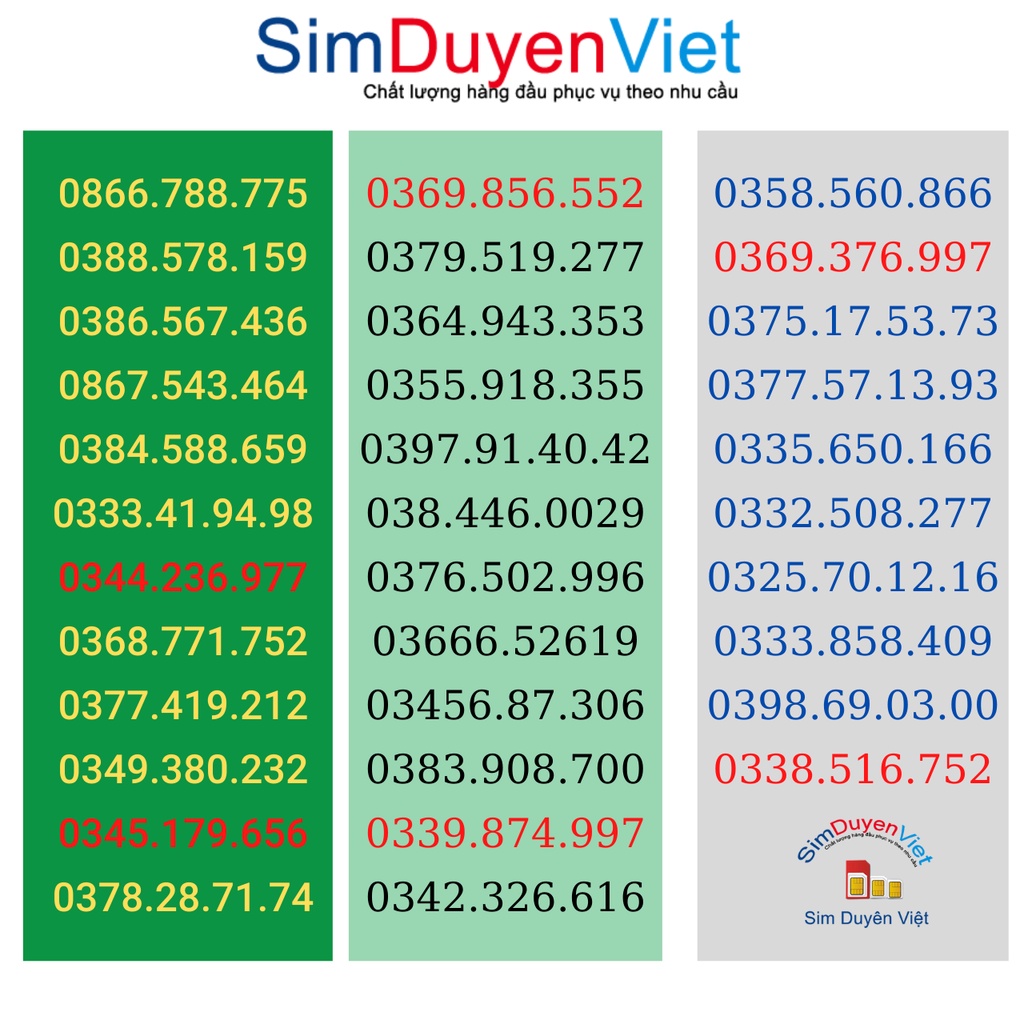Sim Viettel số đẹp giá rẻ đăng ký được 4GB/Ngày gọi điện miễn phí V120N, V120Z