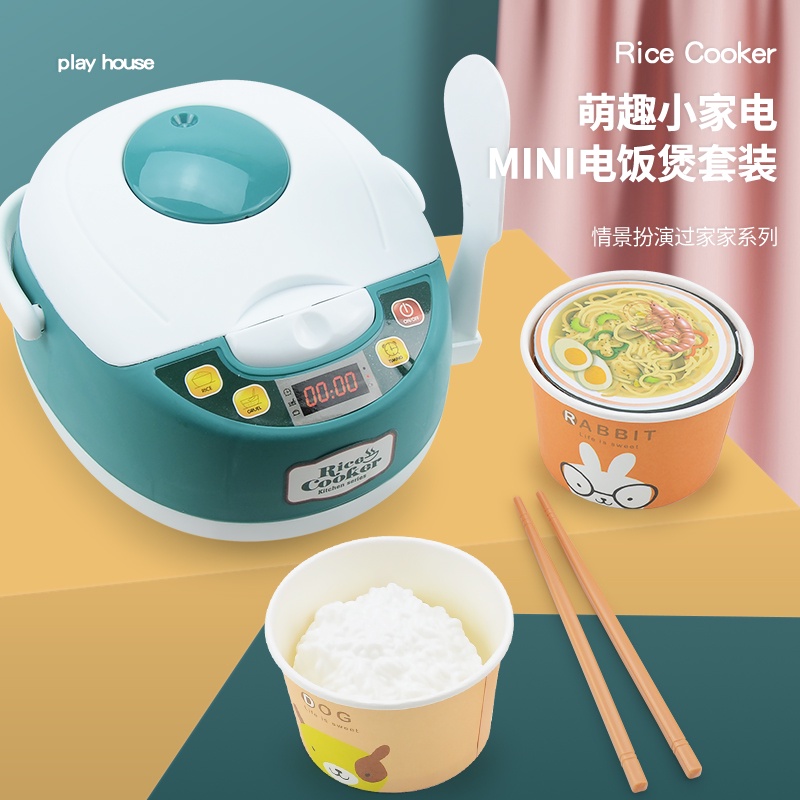 Bộ Đồ Chơi Nhà Bếp Cơm MINI Dễ Thương Chính Hãng Làm Quà Tặng Sinh Nhật Cho Bé Gái