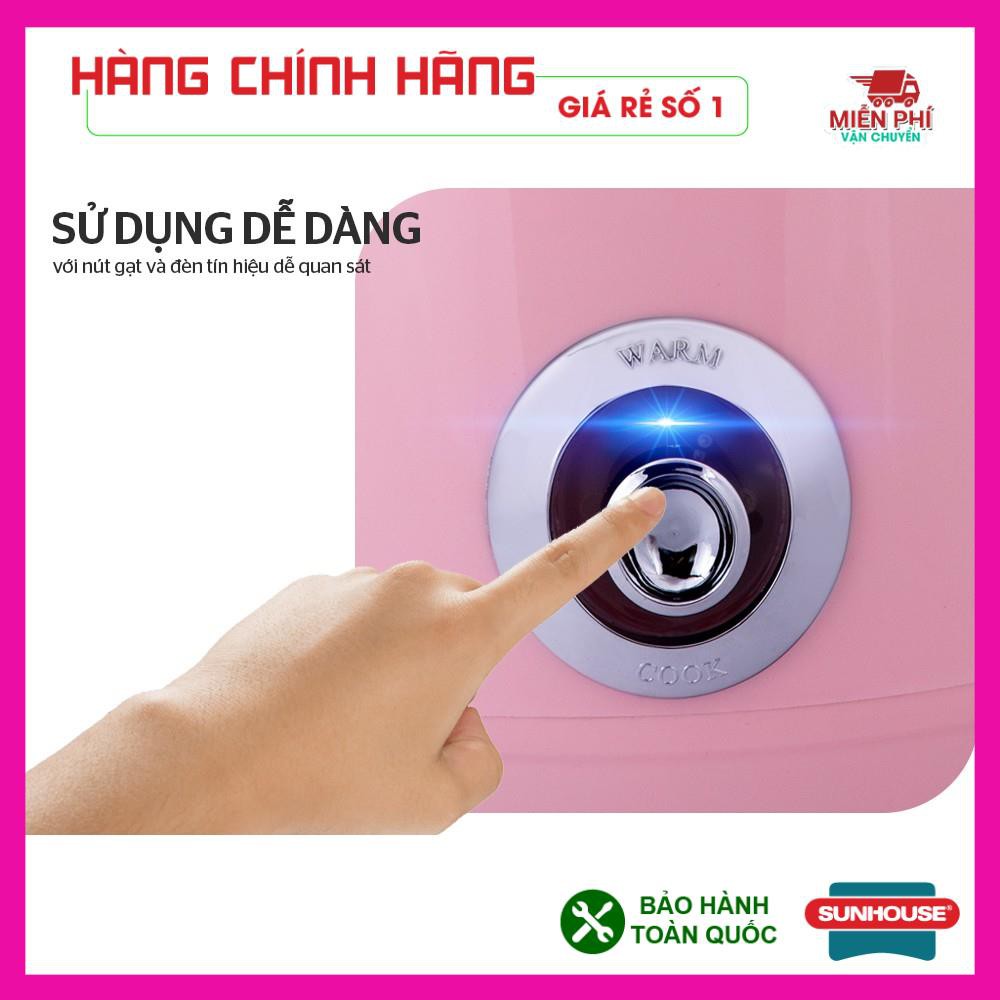 NỒI CƠM ĐIỆN 1.8L HAPPY TIME HTD8521 SUNHOUSE, NỒI CƠM ĐIỆN SUNHOUSE HTD8521, SIÊU BỀN BẢO HÀNH TOÀN QUỐC