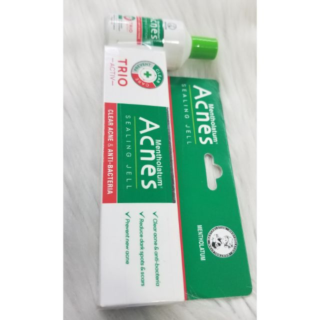 Gel Ngừa Mụn, Kháng Khuẩn&lt;br&gt;&lt;br&gt;Acnes Sealing Jell 18gr