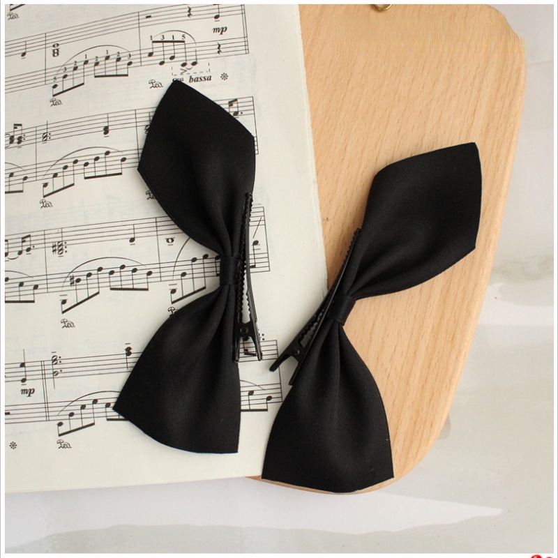 Kẹp tóc hình nơ dễ thương phong cách Hàn Quốc