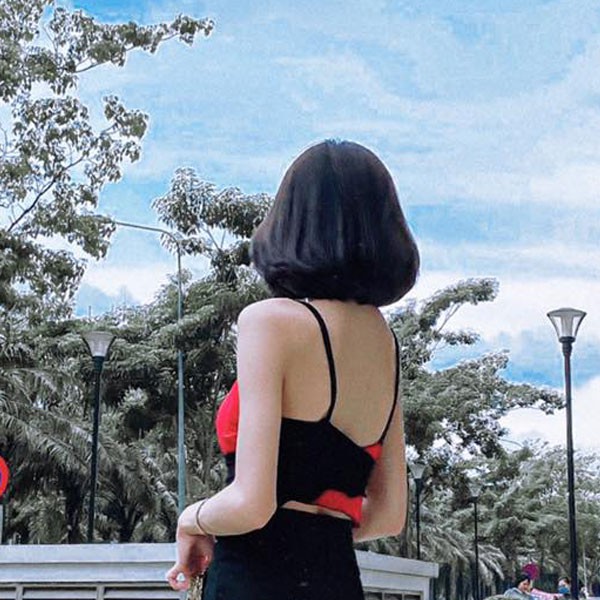 Áo croptop 2 dây chéo ngực - YA130140