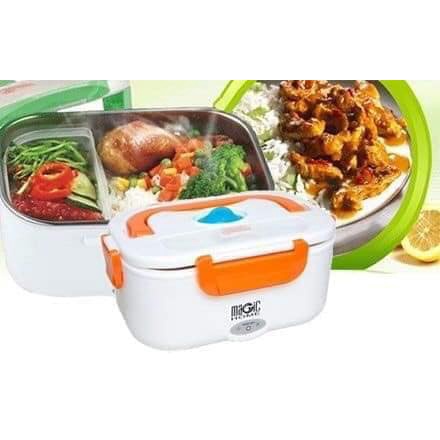 Cặp lồng cơm Hâm nóng cắm điện MaGic Bullet ruột inox 304 cao cấp