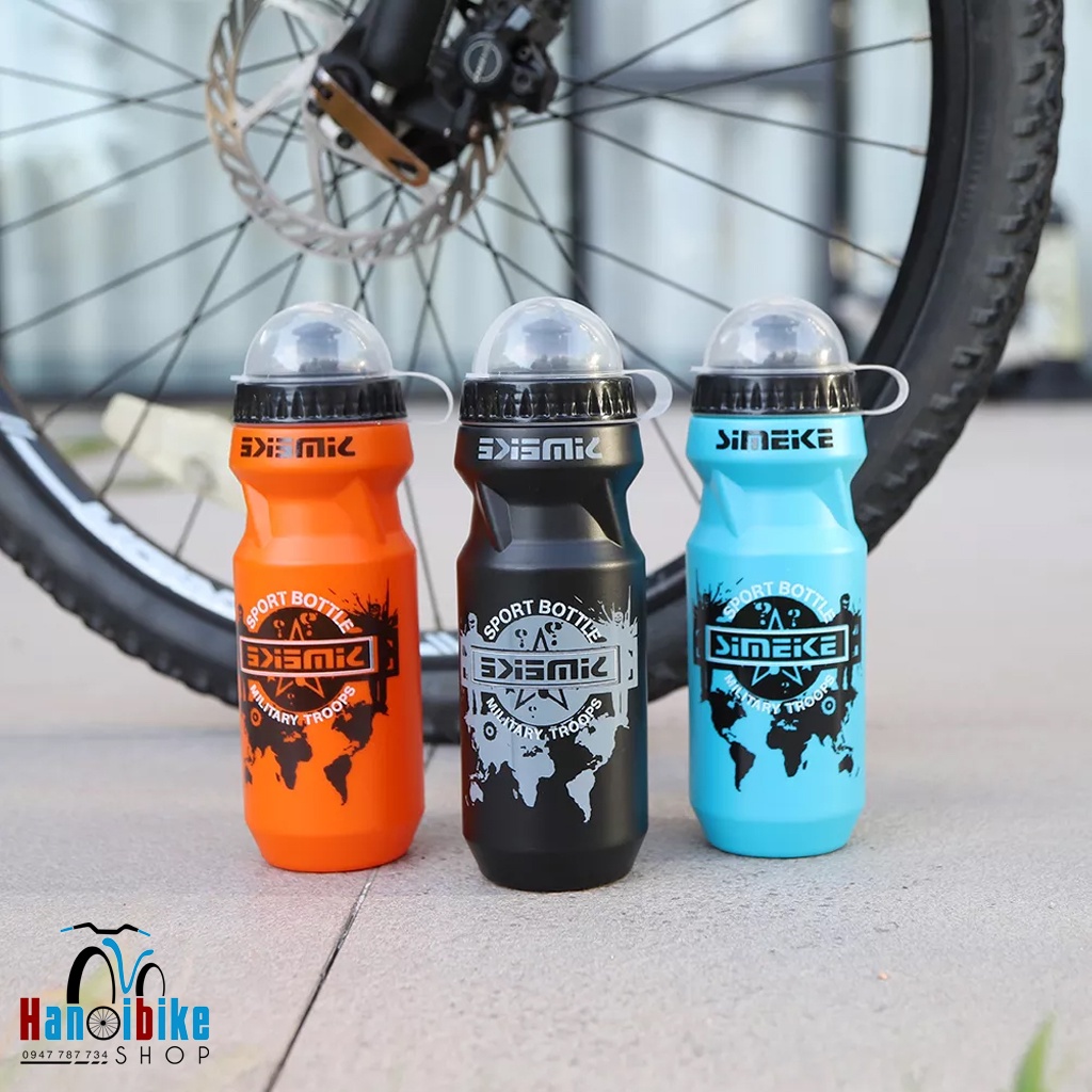 Bình nước gắn xe đạp nhựa Simeike 500ml