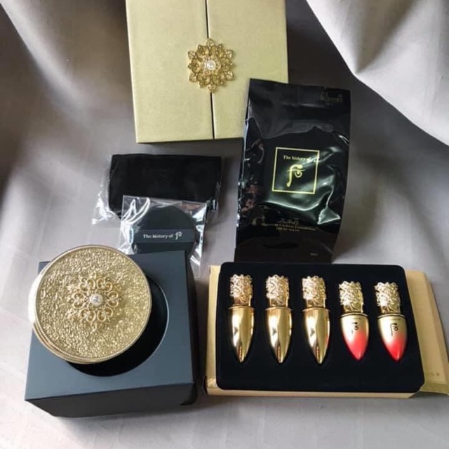 SÉT Phấn ướt Hoàng hậu whoo đặc biệt vạn người mê - Whoo Cheonyuldan Signature Cúhion limited mẫu mớ