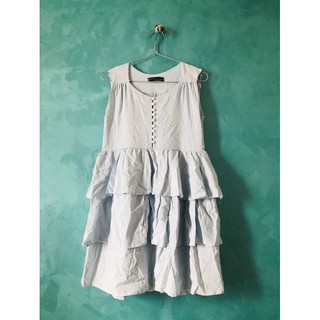[THANH LÝ] Đầm tầng Baby Blue