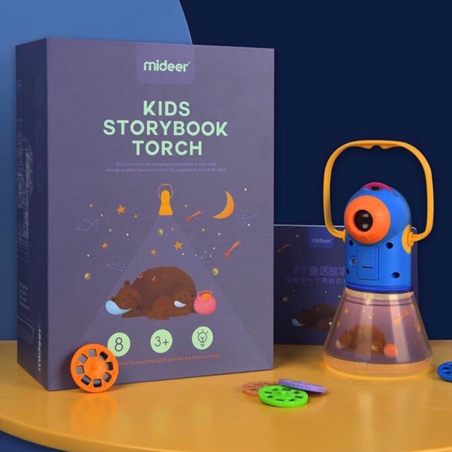 ĐÈN PIN KỂ CHUYỆN- KIDS STORYBOOK TORCH MIDEER