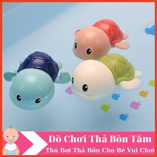 Đồ Chơi Thú Bơi Vặn Cót Thả Bồn Tắm Hình Rùa Loại To Cho Bé Giá Tốt