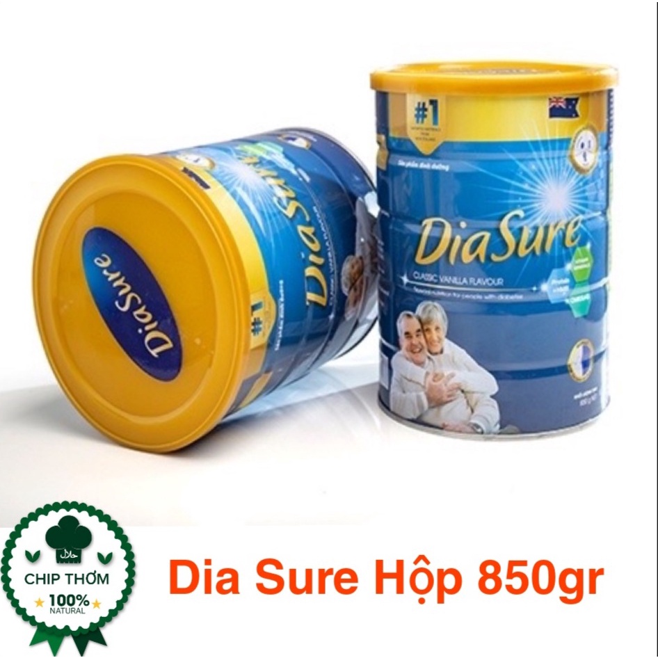 [Chính hãng] Sữa Non Diasure 850g- Dinh dưỡng cho người tiểu đường -ổn định đường huyết - Sữa Dia Sure