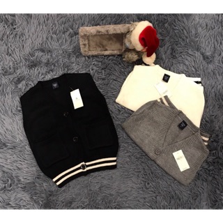 Áo gile len cài khuy Babygap