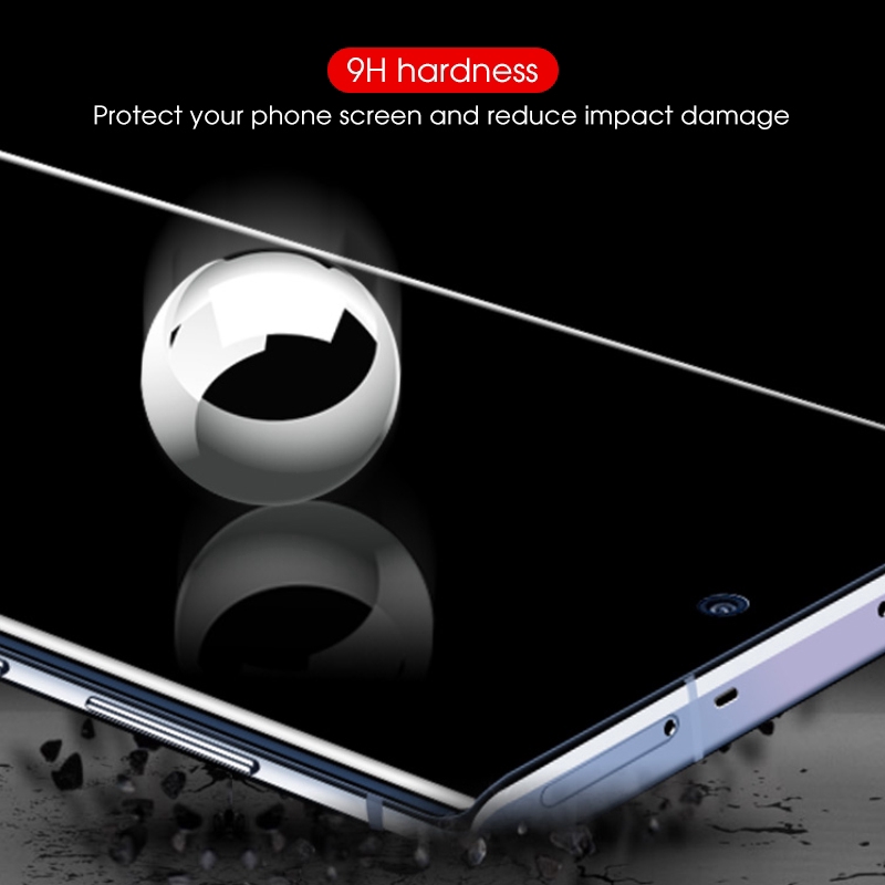 Kính cường lực cong 3D bảo vệ toàn màn hình cho điện thoại Samsung Galaxy Note 10 Plus Pro