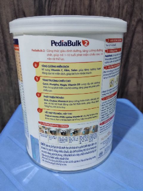 Sữa bột PediaBulk số 2, lon 400g