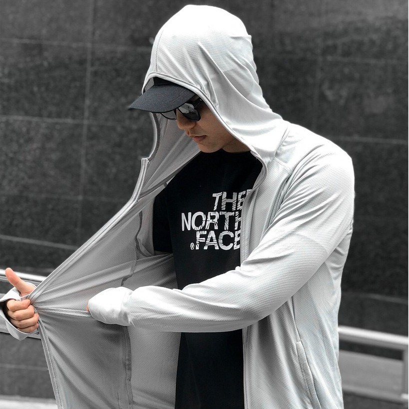 Áo chống nắng thông hơi nam kiểu dáng thời trang | BigBuy360 - bigbuy360.vn