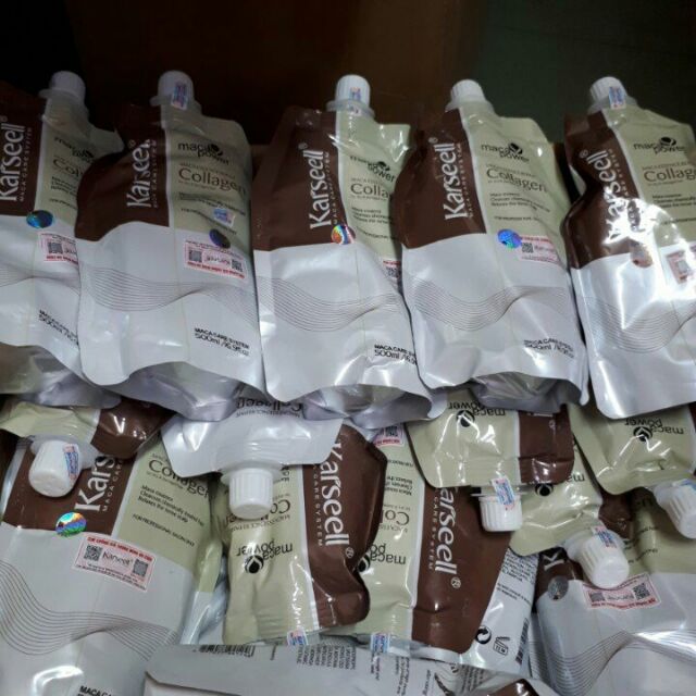 Dầu Hấp Tóc Collagen Karseell Maca