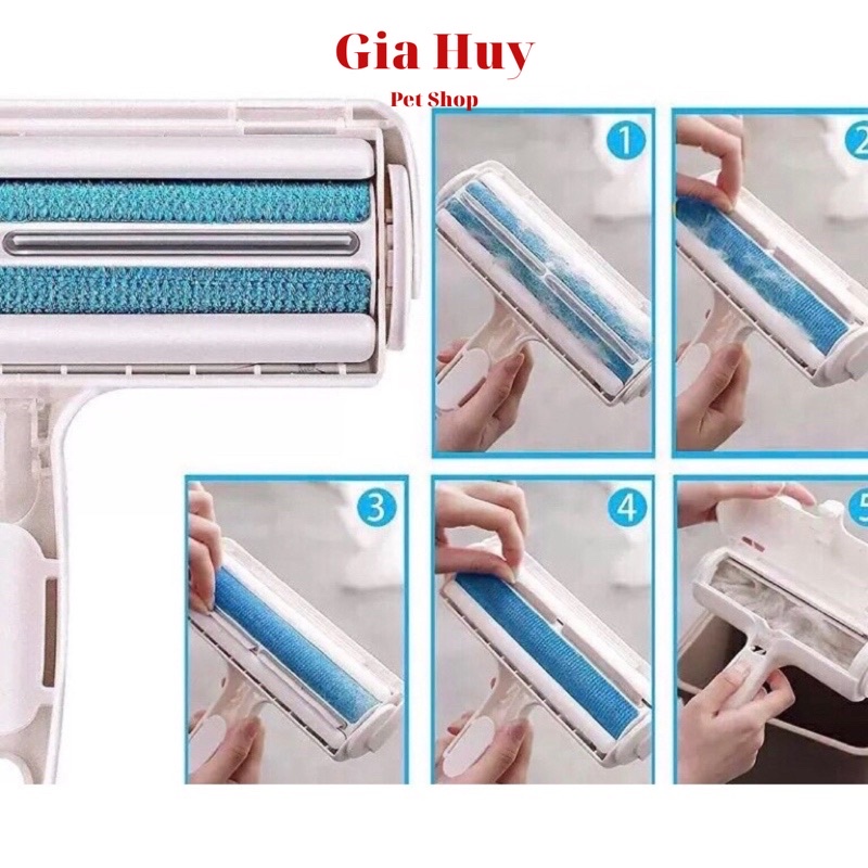 Cây Lăn Lông Tĩnh Điện Cao Cấp Chó Mèo