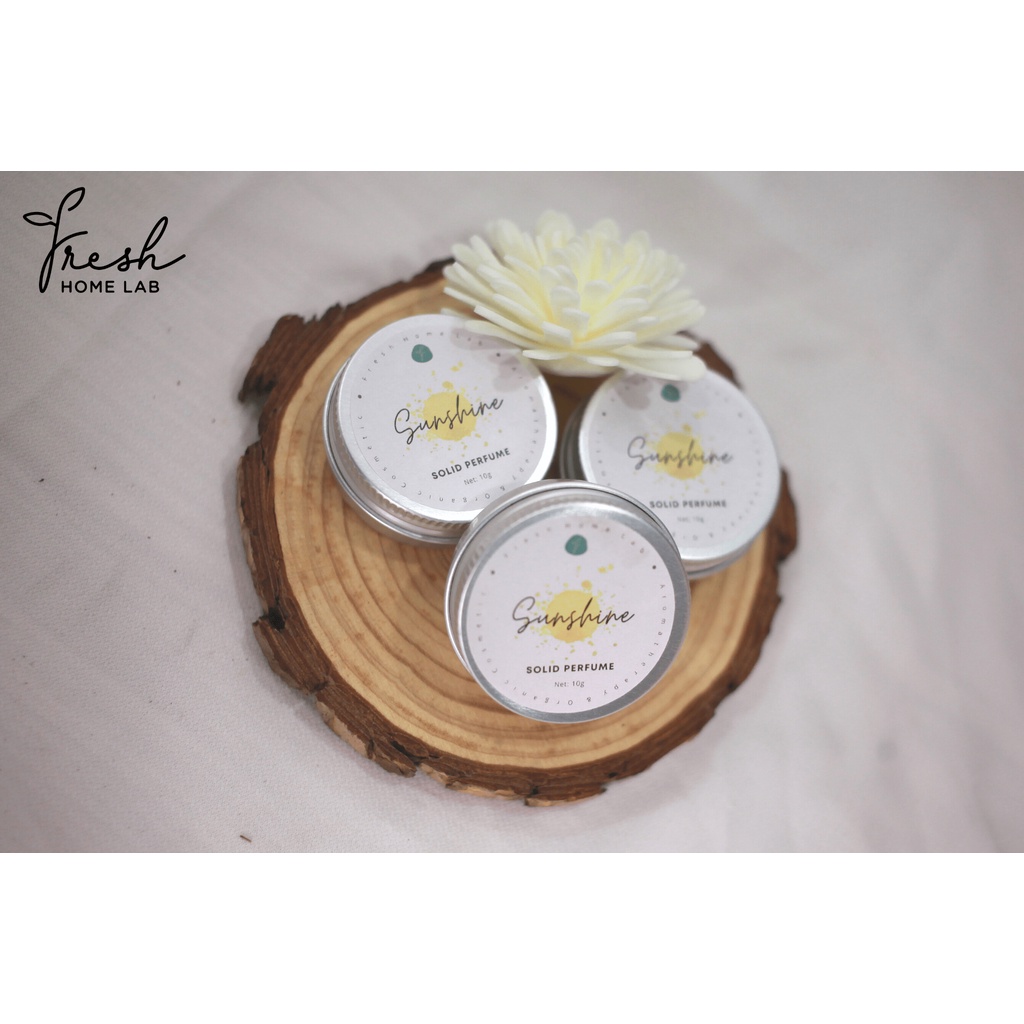 Nước hoa khô thiên nhiên dạng sáp mùi hương nhẹ nhàng, tịnh tâm 10g
