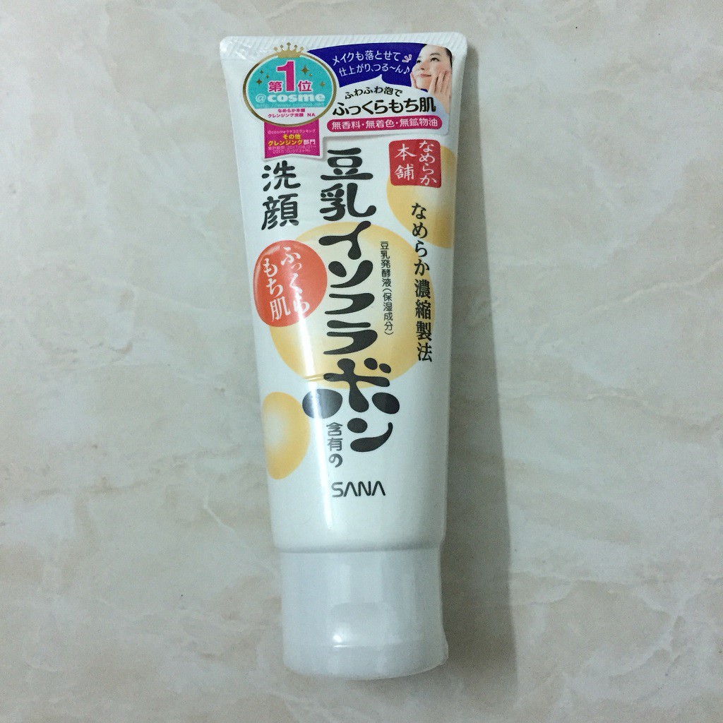 Sữa rửa mặt dưỡng trắng mầm đậu nành Sana Nhật Bản 150g