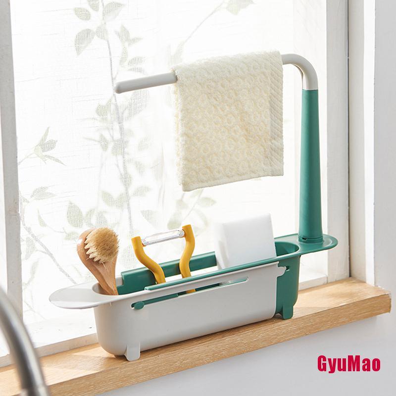 Giá Đỡ Xà Phòng/ Miếng Rửa Chén Thiết Kế Thoát Nước Tiện Dụng Cho Bồn Rửa Nhà Bếp