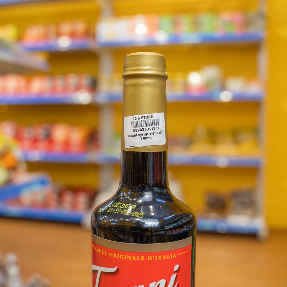 Torani syrup việt quất 750ml