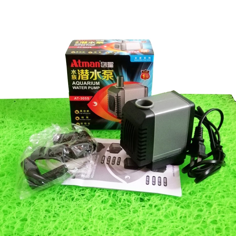 MÁY BƠM ATMAN - AT 304S | AT 305S | AT 306S - MÁY BƠM NƯỚC HỒ CÁ - ÊM, BỀN VÀ TIẾT KIỆM ĐIỆN