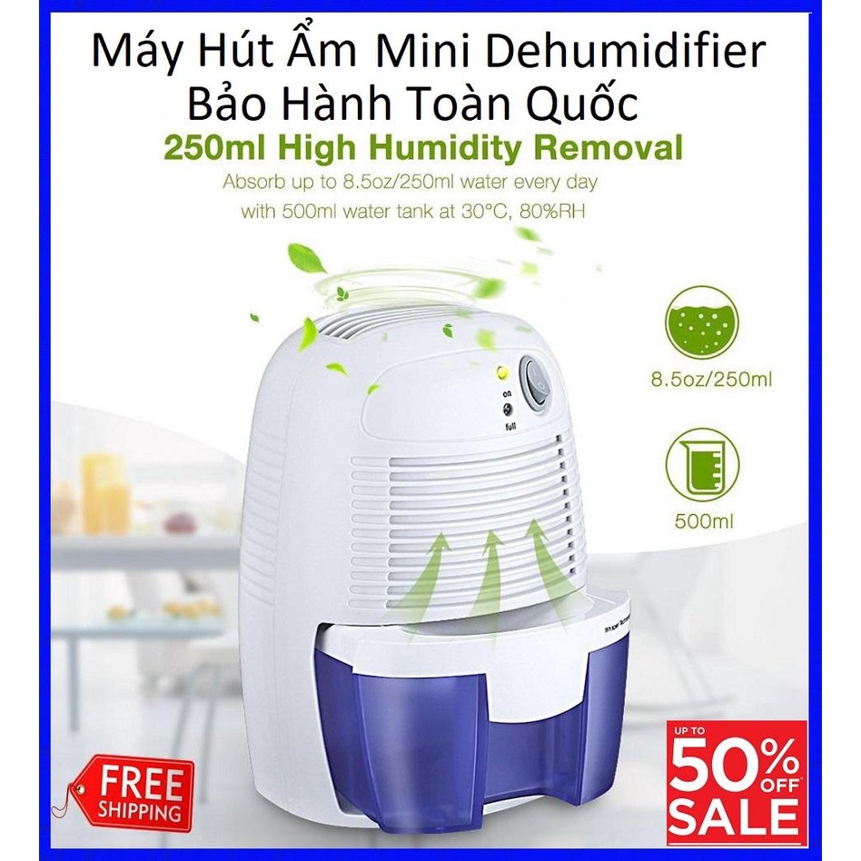 Máy Hút Ẩm Mini Dehumidifier Chất Lượng Cao - Mang Lại Không Khí Khô Ráo. Sản Phẩm Được Bảo Hành Uy Tín Tín