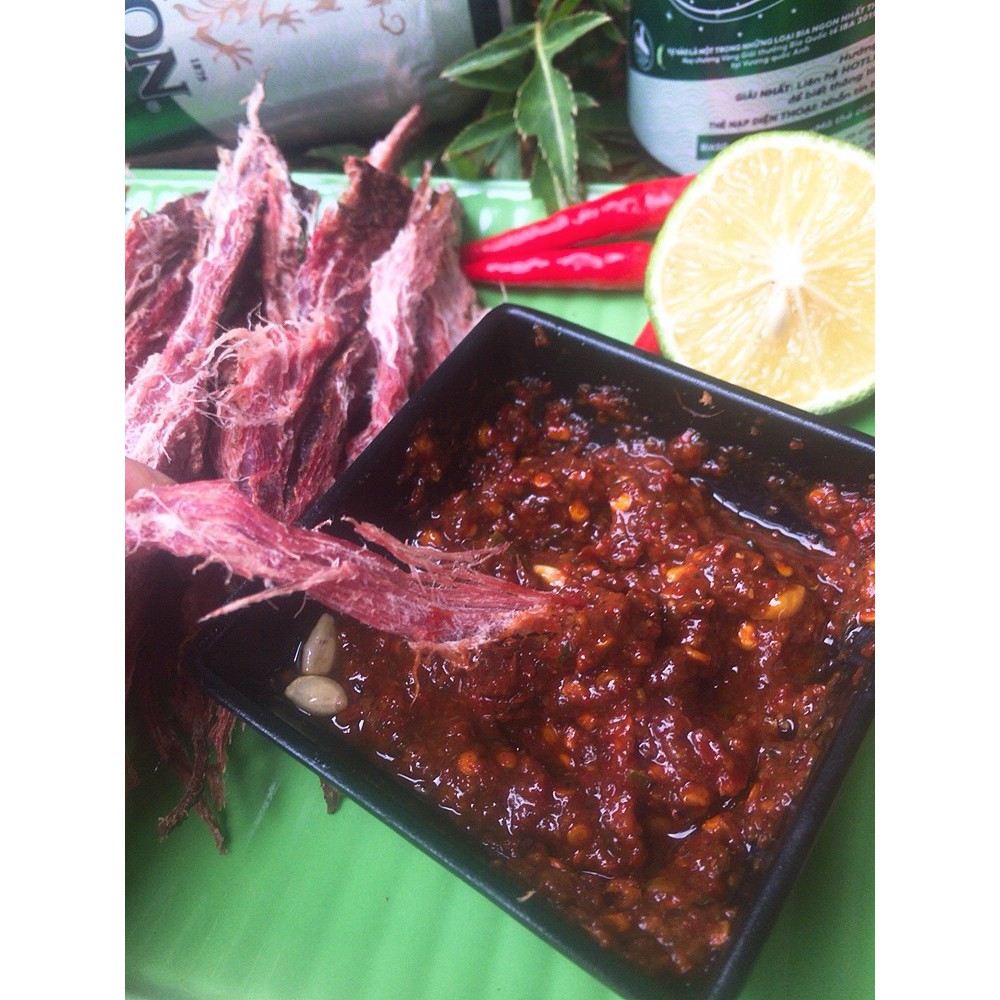 Thịt Trâu Khô Gác Bếp Thơm Mùi Hạt Dổi Mắc Khén _ Tặng Chẩm Chéo | BigBuy360 - bigbuy360.vn