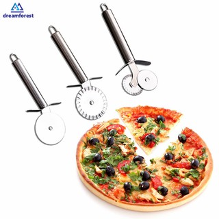 Dao Lăn Cắt Bánh Pizza Bằng Thép Không Gỉ