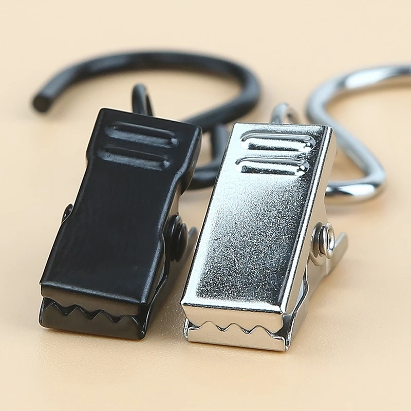 Set 10 Dây Treo Ảnh Chữ S Có Kẹp Bằng Kim Loại Đa Năng