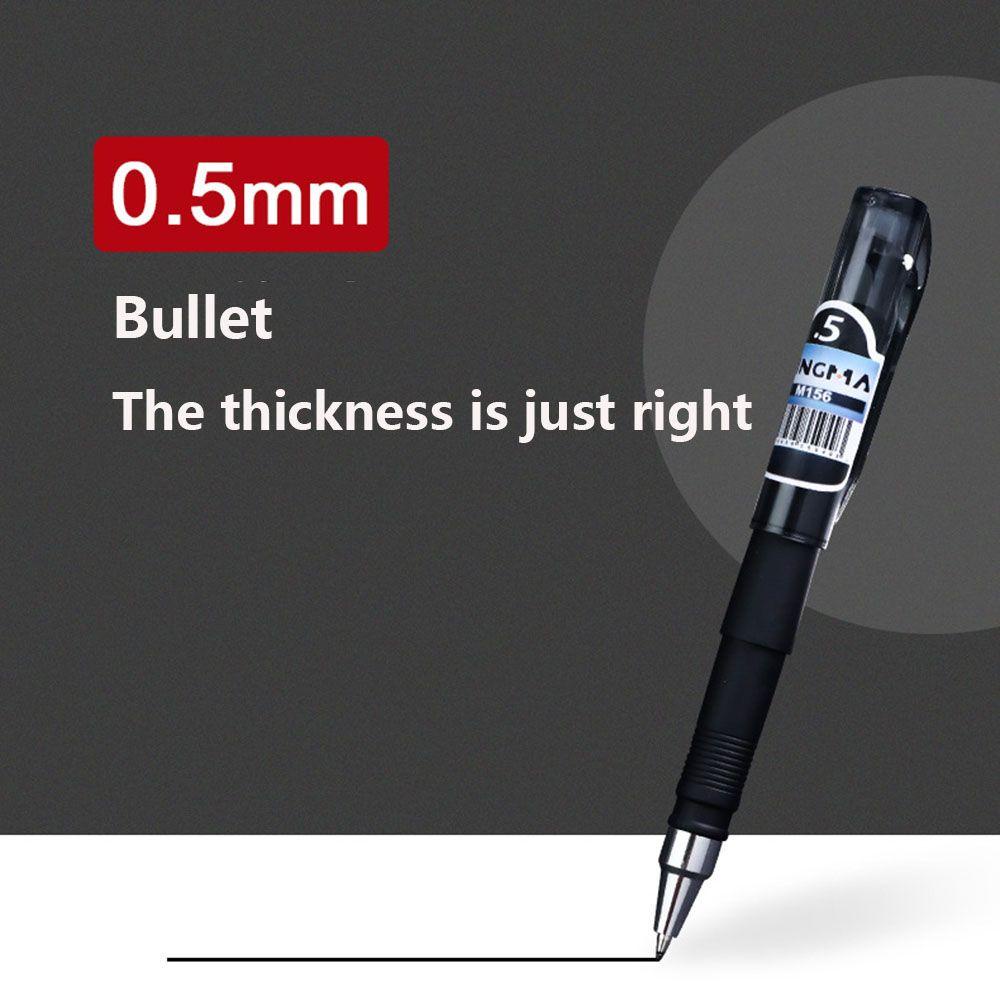 PISTA Set 5 Bút Bi Bỏ Túi Siêu Nhanh Khô 0.5mm