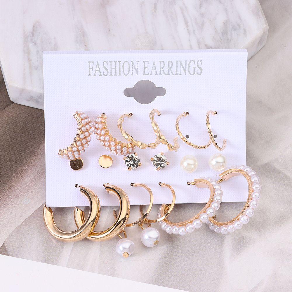 MELODG Bộ Bông Tai Bướm Sang Trọng Cổ Điển Dành Cho Nữ