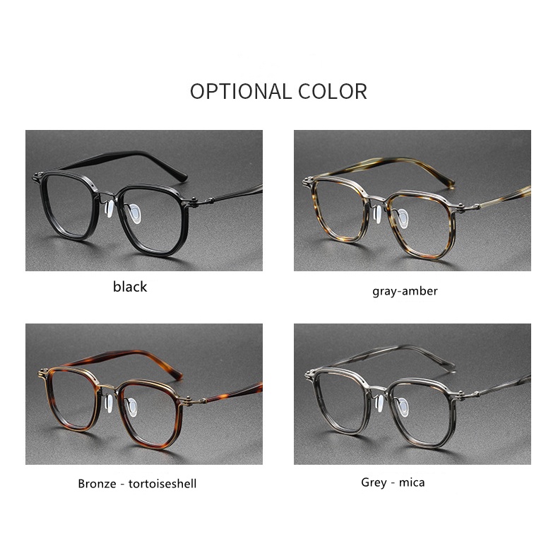 Mắt Kính RLT5865 Gọng Vuông Phong Cách Ý Thời Trang