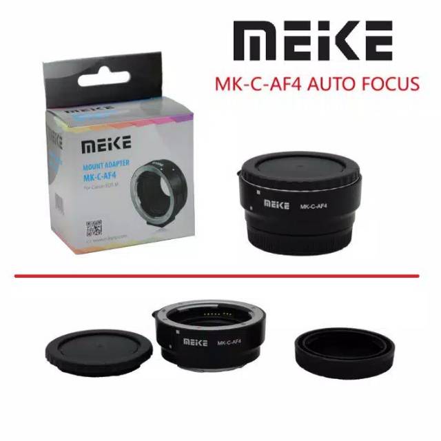 Ngàm Chuyển Đổi Ống Kính Máy Ảnh Meike Canon Ef / Ef-s Eos-m / M2 / M3 / M10 / M5 Meike Mk-c-af4