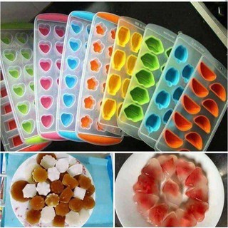 Khuôn thạch silicon làm thạch làm đá làm kem đa năng.