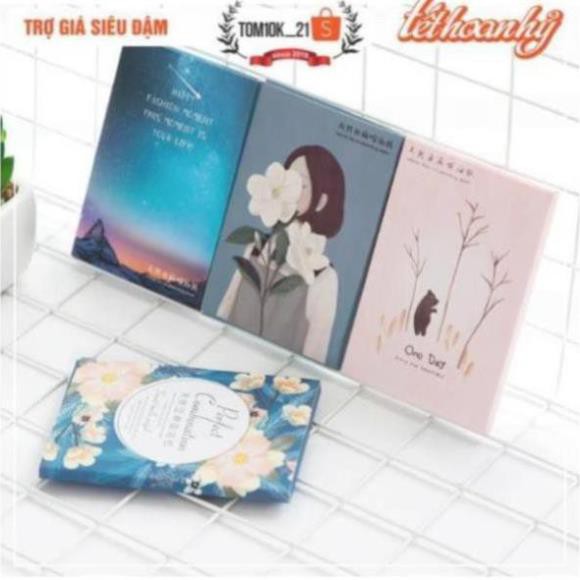 ( giá sỉ ) Giấy thấm dầu gói 50 tờ