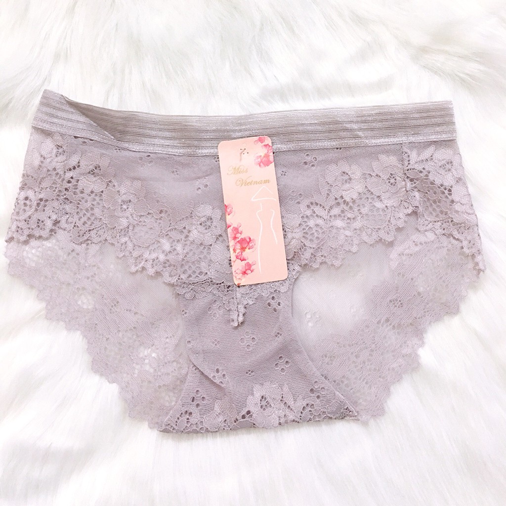 Quần Lót Ren Nữ Sexy Quần Chíp Nữ Đồ Lót Gợi Cảm Chất Liệu Ren Cao Cấp Minxu Shop (Mã 8517)