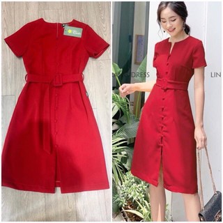 Váy Khuy Bọc Cho cô Nàng Công Sở
