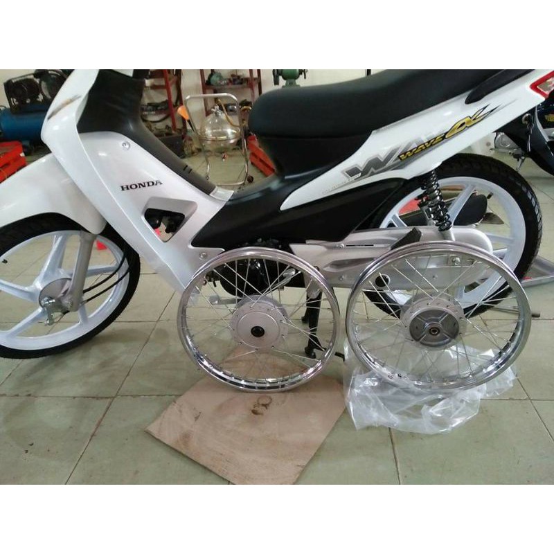cặp vành tháo xe wave @ 110 zin 100% chính hãng honda