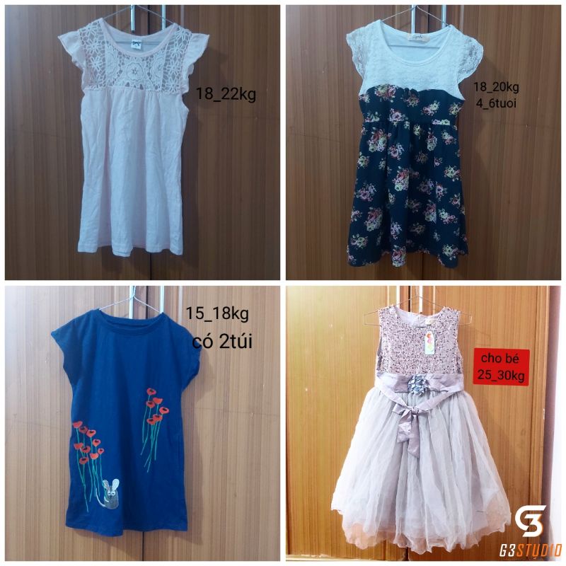 Đầm công chúa cho bé 13_25kg